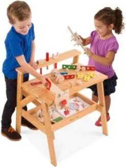 Melissa & Doug Werkbank Aus Holz Für Große Projekte -Kinderspielzeug 11154298 03