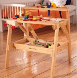Melissa & Doug Werkbank Aus Holz Für Große Projekte -Kinderspielzeug 11154298 04