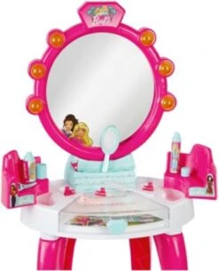 Barbie® Schminktisch Mit Hocker Inkl. Zubehör - Mit Licht & Sound, Pink -Kinderspielzeug 11406719 06