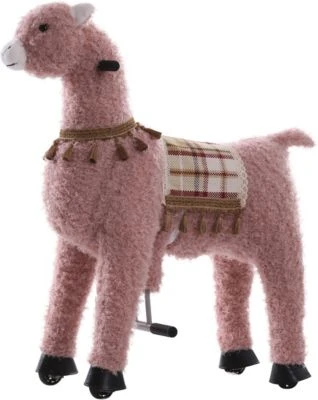 Sweety-Toys Sweety Toys 11391 Reittier Groß Alpaka Rosa Auf Rollen, 104 Cm 1 Sweety-Toys Sweety Toys 11391 Reittier Groß Alpaka Rosa Auf Rollen, 104 Cm