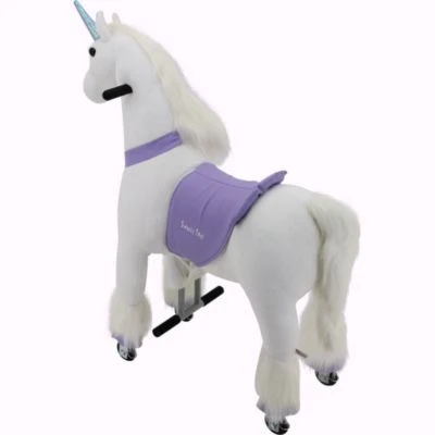 Sweety-Toys Sweety Toys 11346 Reittier Groß Lila Einhorn Auf Rollen, 104 Cm 3 Sweety-Toys Sweety Toys 11346 Reittier Groß Lila Einhorn Auf Rollen, 104 Cm – Bild 3