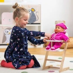 MyToys ORIGINALS Holz Puppenhochstuhl Mit Sitzkissen 7 MyToys ORIGINALS Holz Puppenhochstuhl Mit Sitzkissen -Kinderspielzeug 15029473 02