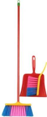 Klein Kehrgarnitur, 3tlg. Haushaltsgerät