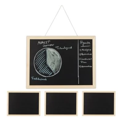 Relaxdays 4 X Kreidetafel Mit Holzrahmen 30x40 Cm 1 Relaxdays 4 X Kreidetafel Mit Holzrahmen 30x40 Cm
