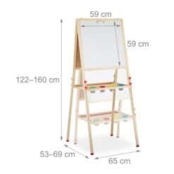 Relaxdays Standtafel Kinder Mit Whiteboard -Kinderspielzeug 15630845 04