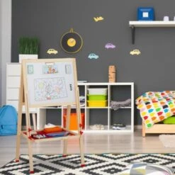 Relaxdays Doppelseitige Standtafel Für Kinder -Kinderspielzeug 15630953 03