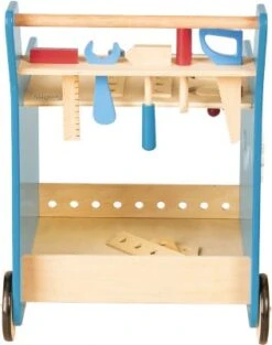 Pinolino Werkzeugwagen 'Kalle', Blau -Kinderspielzeug 15653247 03