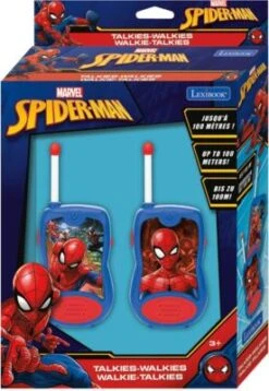 LEXIBOOK Spider-Man Walkie Talkie Bis Zu 100 M Reichweite Mit Gürtelclip -Kinderspielzeug 15848235 03