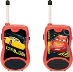 LEXIBOOK Disney Cars 3 Walkie Talkie, 100m