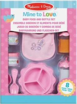 Melissa & Doug Essenszeit! 8-teiliges Baby Fütter-Set -Kinderspielzeug 15856042 04