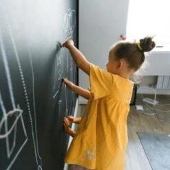 Relaxdays 2 X Tafelfolie Selbstklebend Schwarz -Kinderspielzeug 16965836 05