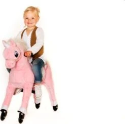 ANIMAL RIDING Reittier Einhorn Rosalie Auf Rollen, Inkl. Decke Small -Kinderspielzeug 16981972 06