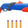 Nerf Fortnite Pump SG Blaster – Pump-Action Mega Dart Blaster – Hinterlader – 4 Nerf Mega Darts – Für Kinder, Jugendliche Und Erwachsene