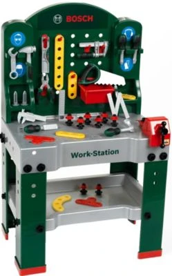 Klein BOSCH Große Werkbank, Grün 1 Klein BOSCH Große Werkbank, Grün