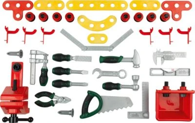 Klein BOSCH Große Werkbank, Grün 2 Klein BOSCH Große Werkbank, Grün – Bild 2