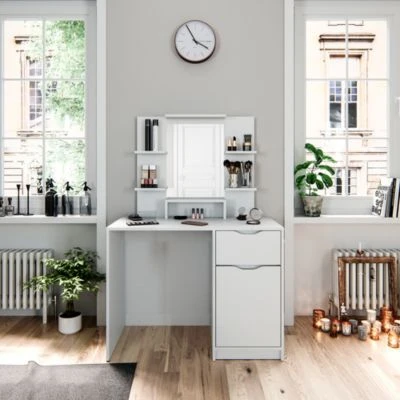 Vicco Schminktisch Ruben Weiß Frisiertisch Frisierkommode Schminkkommode Kommode 1 Vicco Schminktisch Ruben Weiß Frisiertisch Frisierkommode Schminkkommode Kommode