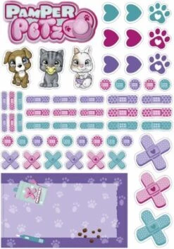 Pamper Petz Vetpack - 2-in-1 Rucksack & Tierarztkoffer Mit 7-tlg. Doktorzubehör, Pflaster- Und Stickerbogen (ohne Tier) -Kinderspielzeug 19691362 04