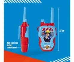 Dickie Toys Feuerwehrmann Sam Walkie Talkie -Kinderspielzeug 20313445 05