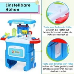 COSTWAY® Spielzeug Kinder Arztkoffer -Kinderspielzeug 21653289 05