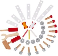 Janod Brico'kids Werkbank Beidseitig (28 Teile Zubehör) 11 Janod Brico'kids Werkbank Beidseitig (28 Teile Zubehör) -Kinderspielzeug 21856521 06