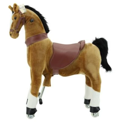 Sweety-Toys Sweety Toys 7363 Reittier Groß Pferd BROWNIE Auf Rollen 2 Sweety-Toys Sweety Toys 7363 Reittier Groß Pferd BROWNIE Auf Rollen – Bild 2