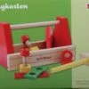 SpielMaus Holz Werkzeugkasten, 10tlg.