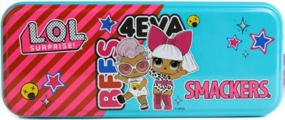 L.O.L 3-stufige Schminkdose Mit Lipgloss, Lidschatten, Haarklammmern, Lippenbürste Und Mehr 4 L.O.L 3-stufige Schminkdose Mit Lipgloss, Lidschatten, Haarklammmern, Lippenbürste Und Mehr – Bild 4