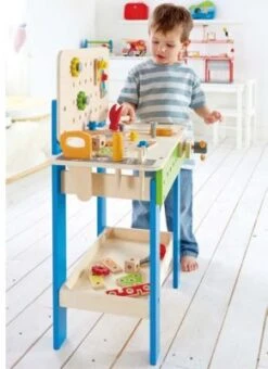 HAPE Meister-Werkbank 32tlg. -Kinderspielzeug 2416639 03