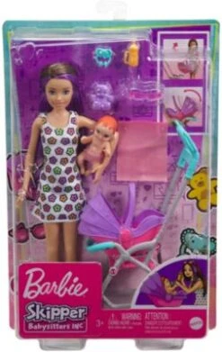 Barbie Skipper Babysitters Inc.“-Puppe Und Kinderwagen-Spielset, Für Kinder Ab 3 Jahren -Kinderspielzeug 24798388 06