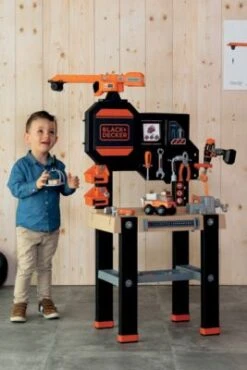 Smoby Black+Decker Werkbank Mit Kran 9 Smoby Black+Decker Werkbank Mit Kran -Kinderspielzeug 24942966 04