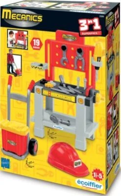 écoiffier 3 In 1 Werkstatt-Set -Kinderspielzeug 25680900 03