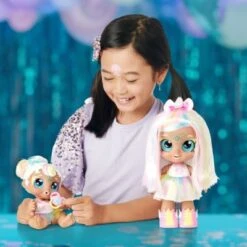 Kindi Kids™ Babyschwester Mini Mello Als Einhorn Mit Magischer Gesichtsbemalung 8 Kindi Kids™ Babyschwester Mini Mello Als Einhorn Mit Magischer Gesichtsbemalung -Kinderspielzeug 25776245 03