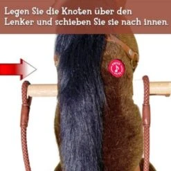 PonyCycle Reiten Braune Zügel-(75 Cm) 9 PonyCycle Reiten Braune Zügel-(75 Cm) -Kinderspielzeug 25784295 04