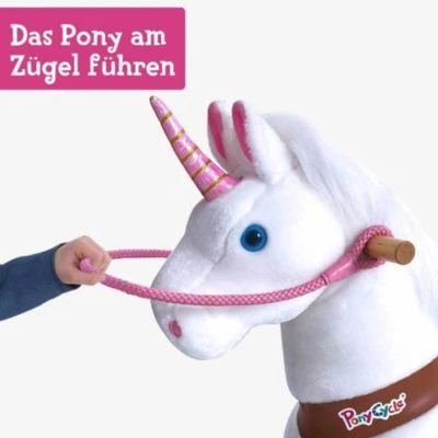 PonyCycle Reiten Rosa Zügel -(85 Cm) 2 PonyCycle Reiten Rosa Zügel -(85 Cm) – Bild 2