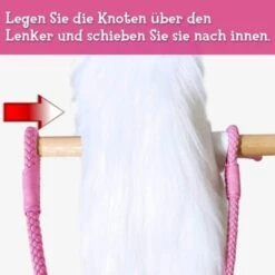 PonyCycle Reiten Rosa Zügel -(85 Cm) 8 PonyCycle Reiten Rosa Zügel -(85 Cm) -Kinderspielzeug 25816515 04