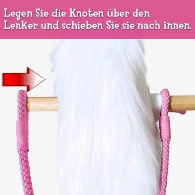 PonyCycle Reiten Rosa Zügel -(85 Cm) 4 PonyCycle Reiten Rosa Zügel -(85 Cm) – Bild 4