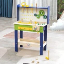 Baby Vivo Spielwerkbank Mit 29 Teiligen Zubehör - Luigi -Kinderspielzeug 26292509 05
