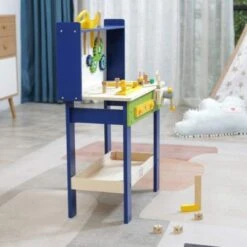 Baby Vivo Spielwerkbank Mit 29 Teiligen Zubehör - Luigi -Kinderspielzeug 26292509 06