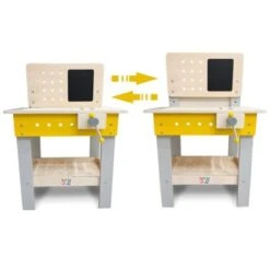 Baby Vivo Spielwerkbank Mit Tafel Und 39 Tlg. Zubehör - Bob -Kinderspielzeug 26292537 05