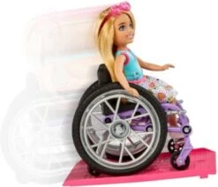 Barbie Chelsea-Puppe (blond) Und Rollstuhl. Spielzeug Für Kinder Ab 3 Jahren -Kinderspielzeug 26406524 03