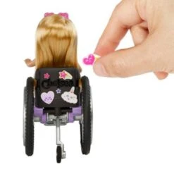 Barbie Chelsea-Puppe (blond) Und Rollstuhl. Spielzeug Für Kinder Ab 3 Jahren -Kinderspielzeug 26406524 05