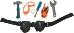 Toi Toys Toi-Toys POWER TOOLS Werkzeuge Im Gürtel, 6-tlg.