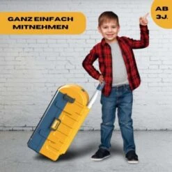 Coemo Kinder Werkbank Ulli - Werkzeugbank Kinder Mit Werkzeug Und Bauteilen - Schrauben, Sägen, Hämmern -Kinderspielzeug 27450801 04