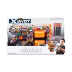 X-Shot - Skins Dread Blaster Sketch Mit Darts -Kinderspielzeug 27529338 03