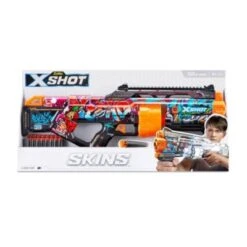 X-Shot - Skins Last Stand Blaster Graffiti Mit Darts -Kinderspielzeug 27530372 03