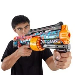 X-Shot - Skins Last Stand Blaster Graffiti Mit Darts -Kinderspielzeug 27530372 05