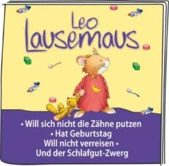Tonies Leo Lausemaus - Das Original-Hörspiel Zu Den Büchern 3 [DACH] -Kinderspielzeug 27683791 03