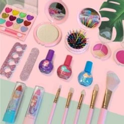 Vicabo Schminkset Make-up Meerjungfrau Kinder-Make-up Für Mädchen -Kinderspielzeug 28450923 03