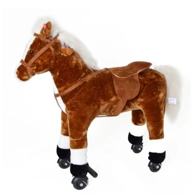 Pink Papaya Reitpferd Auf Rollen Milo - 70 Cm 2 Pink Papaya Reitpferd Auf Rollen Milo - 70 Cm – Bild 2