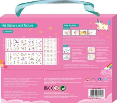 Carletto Nagelsticker & Tattoos Einhorn 2 Carletto Nagelsticker & Tattoos Einhorn – Bild 2